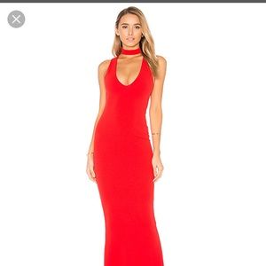 STUNNING Revolve- nookie mermaid style red gown